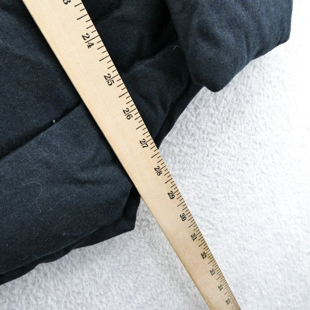 UGG Australia Womens Small Black Trucker Quilted Puffer‎ Coat Jacket Full Zip